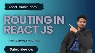 How to Use React Router | Dynamic Navigation in React | Using react-router-dom  |  simple routing