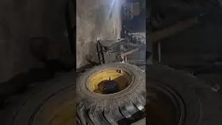 Экскаватор погрузчик Rantex 777 снятие ГМКП