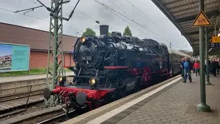 Dampfzug DR 86 333 | Bahnhof Hamburg-Harburg | 2019-05-26