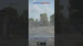 Indirect Artillery in War Thunder #panzer #artillery #yeet #oneshot #panzerjäger #longshot #boom