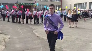 Последний звонок&Обклеили класс фольгой