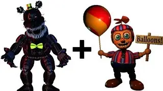 Nightmare Freddy + Balloon Boy = ??? | fnaf animation part 60