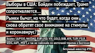 Рынки бычат, Байден побеждает, Трамп сопротивляется, что дальше? | Безумный инвестор #90