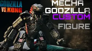 🔥PLAYMATES MECHAGODZILLA REPAINT-TUTORIAL (GVK)