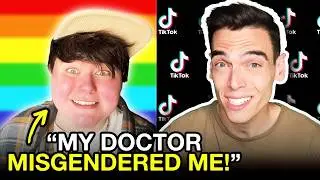 normal gay reacts to (cringe) lgbtq TikToks