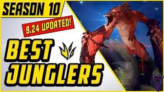 The Best Junglers For All Ranks! | Patch 9.24 - Season 10 | Tier List League of Legends