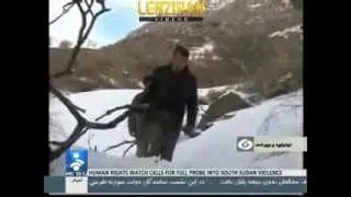 Hunters Tried to Profit of Snow and Cold to Kill Wild Life in Dena - Iran
