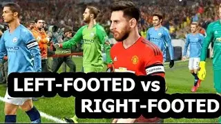 Left foot Players Vs Right Foot players in Pes 2021 Mobile | Who will win 🤔