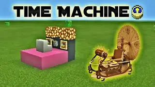 How to make time machine in minecraft pe | time machine in minecraft | Mujjamil Gaming