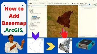 How to Add Basemap in the ArcMap | How to Add Reference Map in ArcMap | Online Geo Reference Map