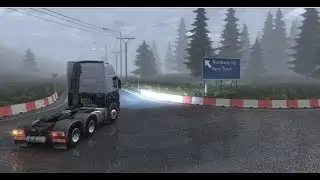Euro Truck Simulator 2. Рейс Осло - Краснослободск, Скандинавия-Россия. Часть 1