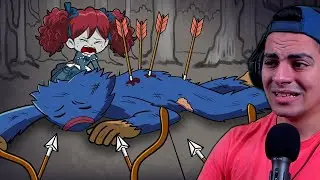 Huggy Wuggy : I'm not a monster & POPPY SAVES HIM !! - Poppy Playtime BEST Animations #22