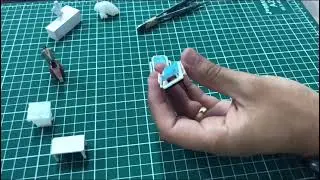 3d printing and 2d modeling for architectural model making.