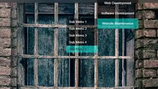 How To Make Drop Down Menu Using HTML And CSS | HTML Website Tutorials | CSS Project
