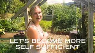 My NZ Food Garden Tour -  GROWING PRODUCE + SELF SUFFICIENCY