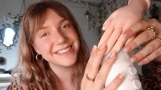 ASMR Close Up Tapping & Whispering