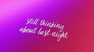 Lisa McHugh - About Last Night [Official Lyric Video]