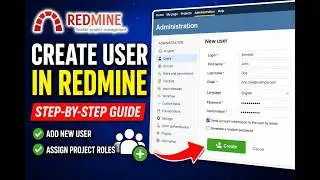 Create user on Redmine system