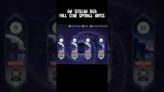 Pertama kali full star spiral abyss be like 