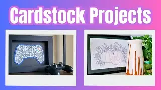 EASY! Print -Then - Cut and Cricut Pen Project Ideas With Cardstock
