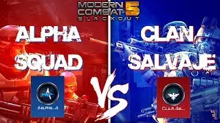 Modern Combat 5 - ALPHA SQUAD vs CLAN SALVAJE
