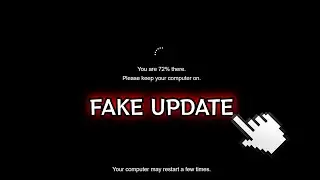 EASY TRICK: Fake Update Screen on Windows & Mac (2025)