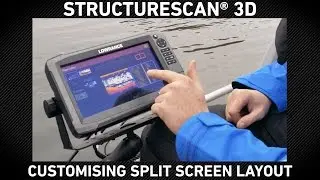 StructureScan 3D Setting Up Custom Split Screens