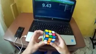 Rubiks cube average of 5: 9.79