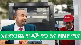 ነዳጀ ላይ የሚጨመር ዋጋ ለጠቅላላዉ ኢኮኖሚ አደጋ ነዉ/ ለነዳጅ ዋጋ ጭማሬዉ IMFን ሙሉ በሙሉ ተጠያቂ ማድረግ አይቻልም/Fuel Price Hike and IMF