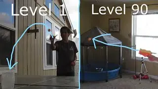 Trick Shots Level 1 to 100 (Inspired by That's Amazing)