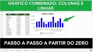 Combined Chart in Google Sheets from Scratch
