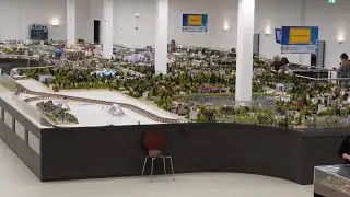 A huge HO scale modelling scenery. What do you think about it? Leeraner Miniaturland Part 2