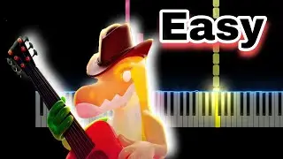 CG5 - Somebody Real - The Amazing Digital Circus Song Animation (Easy Piano Tutorial)