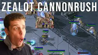 The ZEALOT CANNON Proxy RUSH Does it AGAIN?! | Cheesiest MAN ALIVE