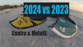 Cabrinha Moto XL vs Cabrinha Contra 15m
