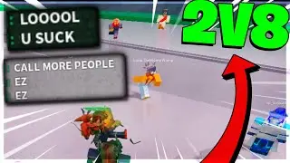 They called 5 PEOPLE on us (The Strongest Battlegrounds | Roblox)