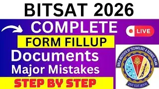 BITSAT 2024 Application Form - BITSAT Registration 2024| How To Fill BITSAT 2024 Application Form