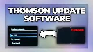 Thomson TV software update - Tutorial