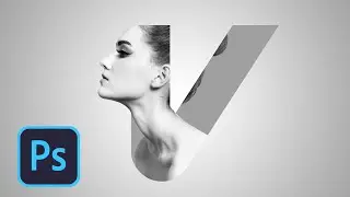 Letter Portrait Text Effect: Photoshop Tutorial
