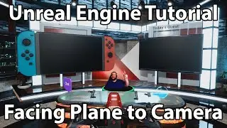 Unreal Engine Blueprint Tutorial: Rotate Plane to Camera