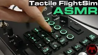 ASMR Tactile Switch Pressing Flightsim Hardware