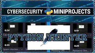 Top 10 Cybersecurity Miniproject Gui|Python Tkinter|Mini Projects|Cybersecurity Projectideas