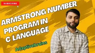 armstrong number program in c language