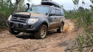 MITSUBISHI PAJERO ON THE ROADS OF PORTUGAL