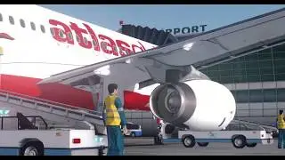 EPIC REALISMMM !!! Atlasglobal Airbus A320 Realistic Takeoff Istanbul Ataturk Airport / P3D Film\