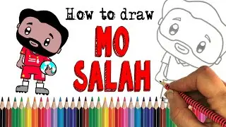 How to Draw Mo Salah