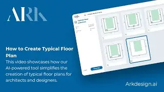 How to Create Typical Floor Plan | typical floor plan in architecture | #architects #ai
