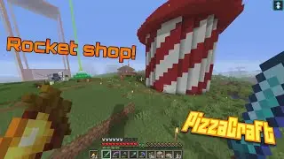 The Rocket shop is finished! - PizzaCraft Ep 5