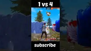 1 VS 4🤯 One of the difficult clutch in my life😱🔥 headshot jod or wot🎯😎 !! #short 🔥🤯