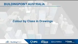 Tekla Structures - Class colour drawings and colour printing